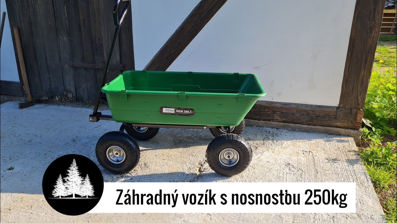 Záhradný vozík s nosnosťou 250 kg - Güde GGW 250.1