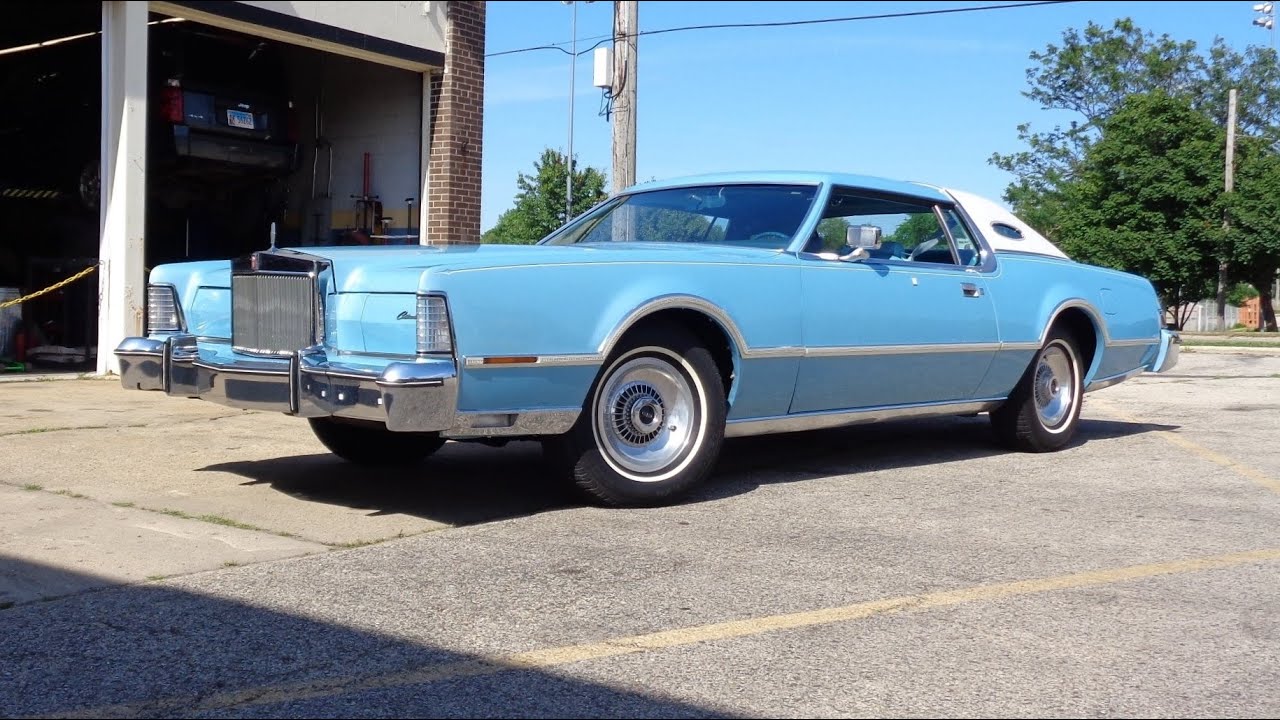 1976 Lincoln Continental Mark IV Givenchy Edition & Engine Sound on My Car Story with Lou Costabile