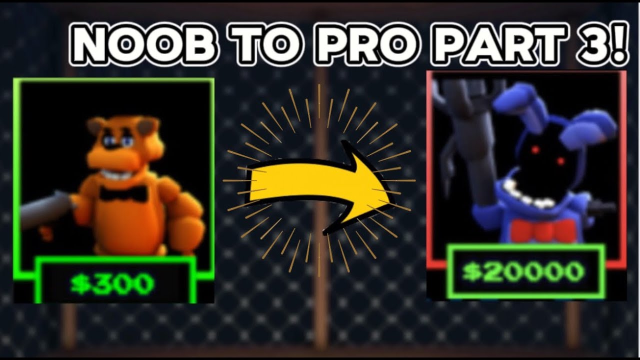 FNAF TD Noob to Pro Part 3 - BEGINNER'S LUCK?!