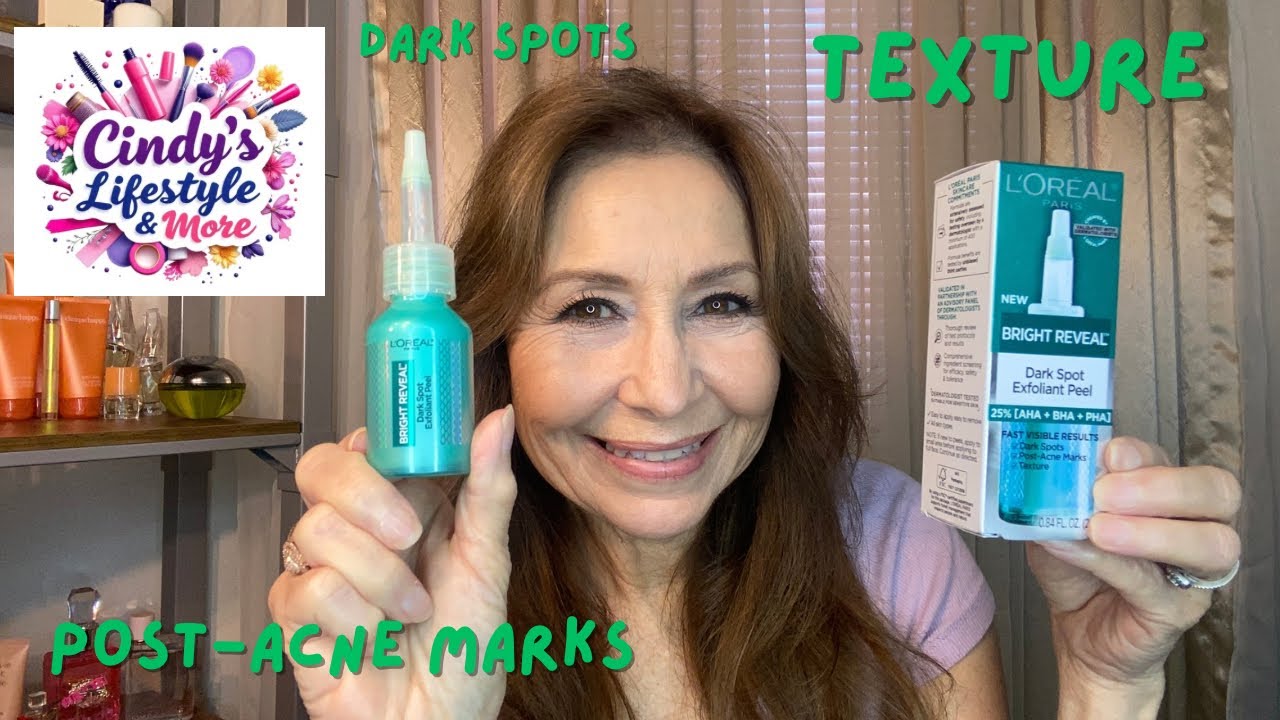 L’Oreal Bright Reveal Dark Spot Exfoliant Peel! Results Week 2 (8 uses)