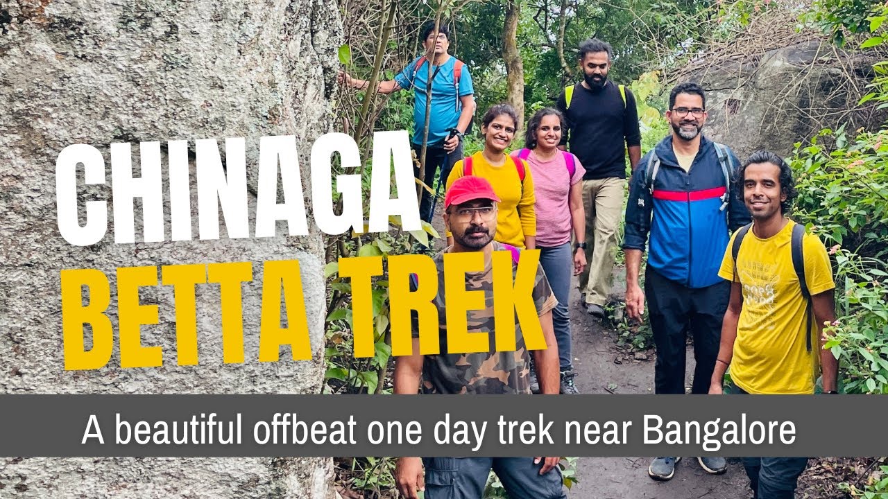 One Day Trek Near Bangalore | Chinaga Betta Trek | Tumkur | Places To Visit Near Bangalore | 2024