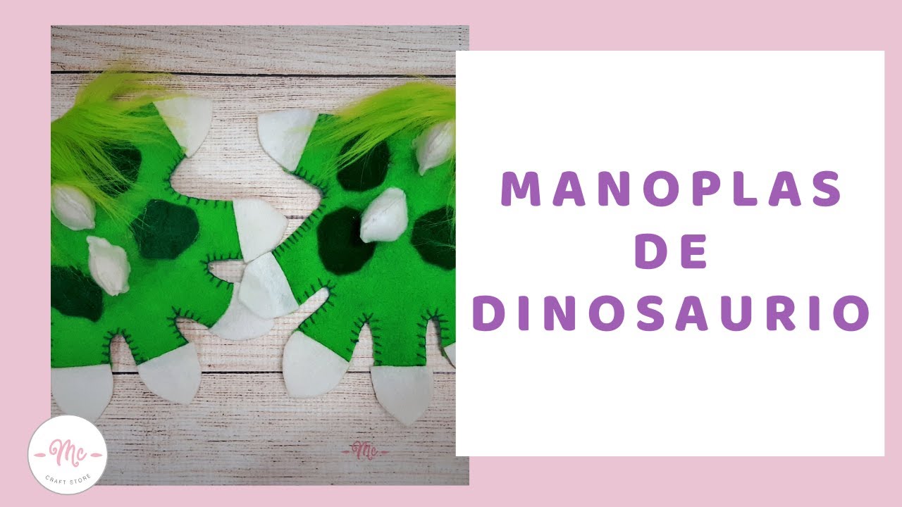 MANOPLA de DINOSAURIO