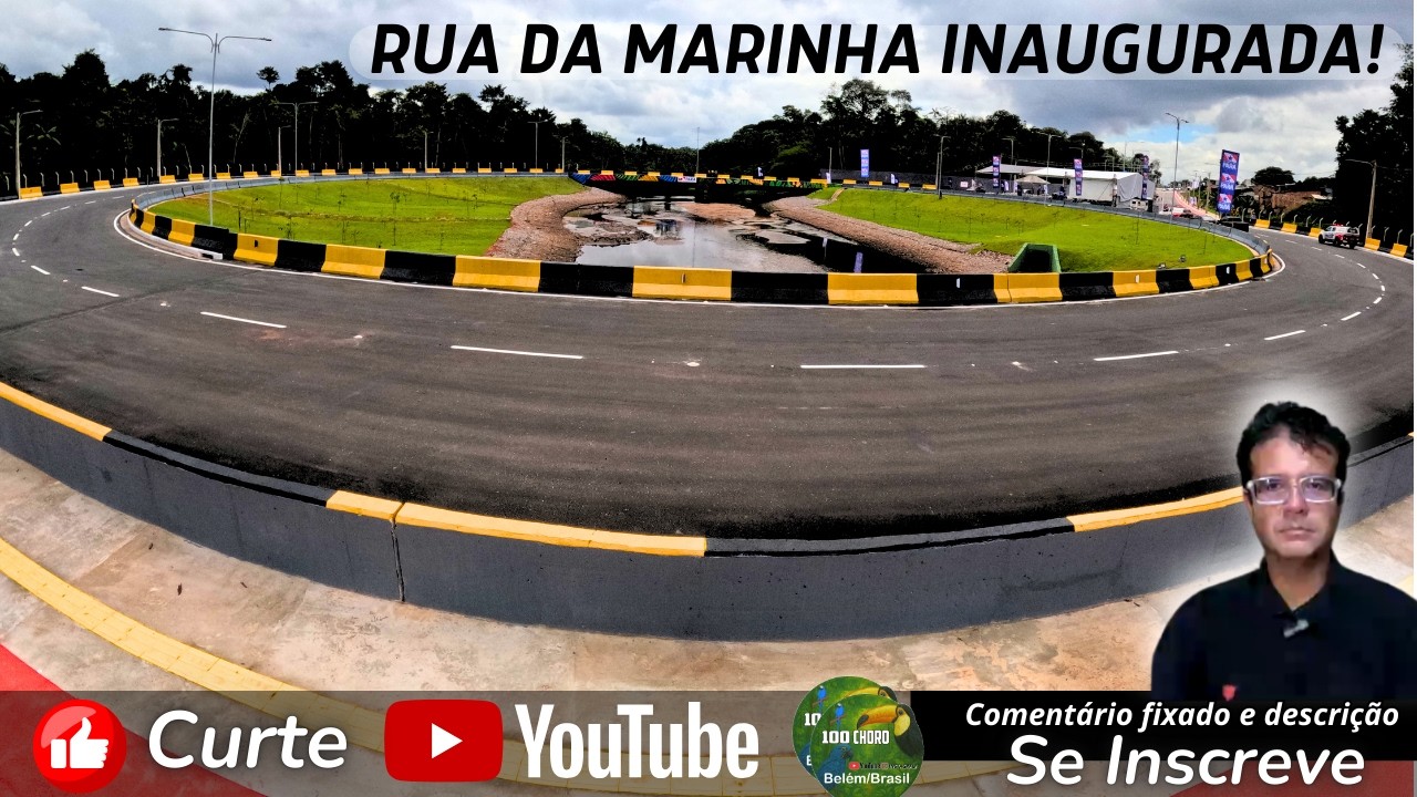 INAUGUROU! RUA DA MARINHA É ENTREGUE EM BELÉM – VEJA COMO FICOU A ROTATÓRIA DO CANAL SÃO JOAQUIM