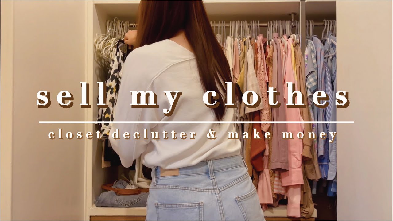 ขายเสื้อผ้าเกือบหมดตู้ ได้เงินเท่าไหร่ ขายที่ไหน Sell My Clothes + Closet Declutter | BEBE DOANG