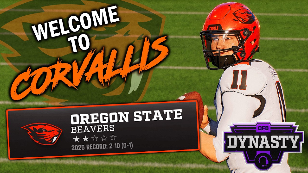 Добро пожаловать в Корваллис!! Династия Oregon State в College Football 27