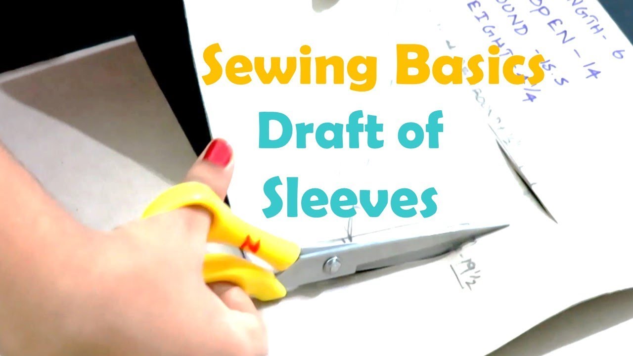 How to do Draft Of Sleeves - SEWING