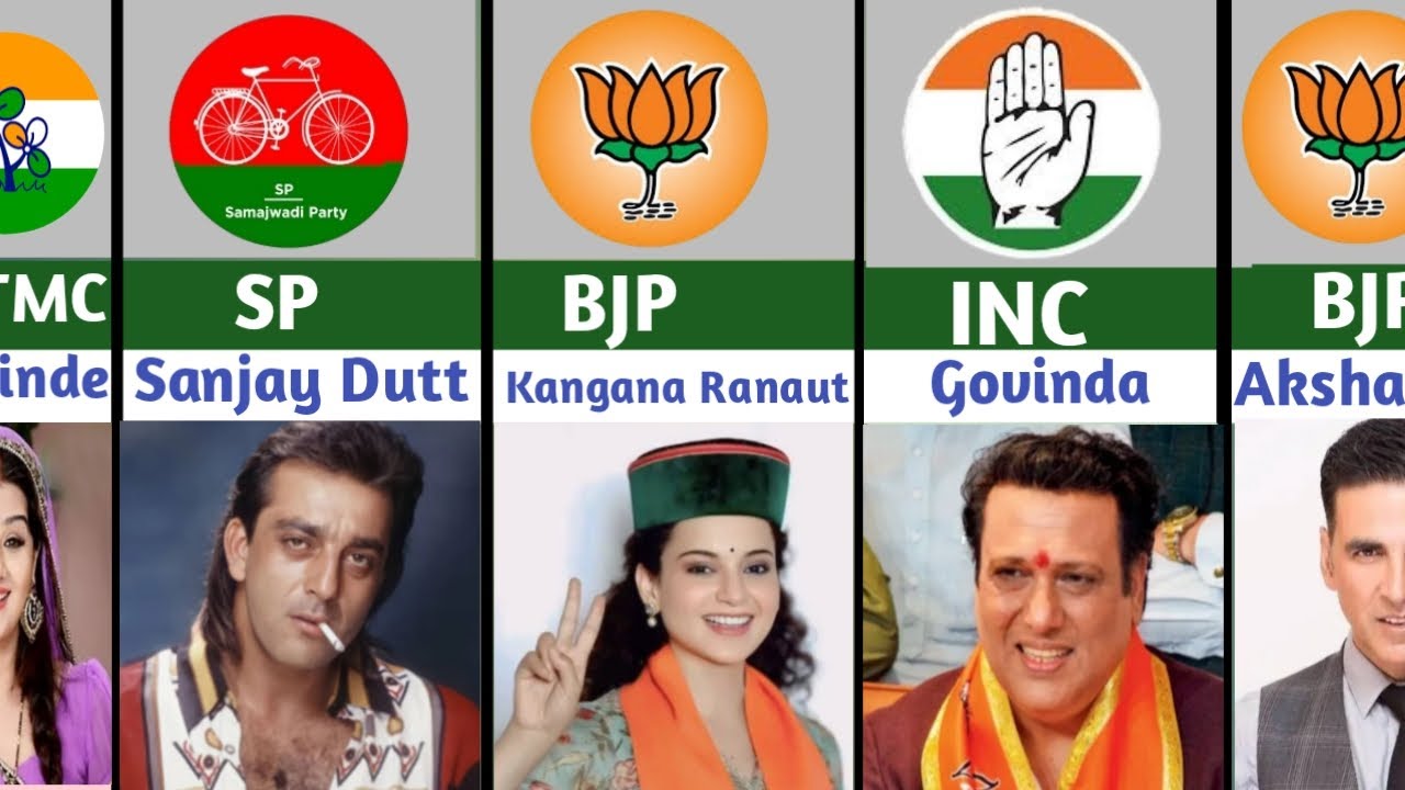 Bollywood Actors Who Join Politics | Indian Celebrities Join Politics