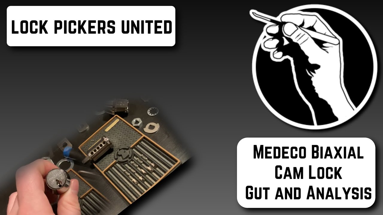 Medeco Biaxial Cam Lock Gut and Analysis