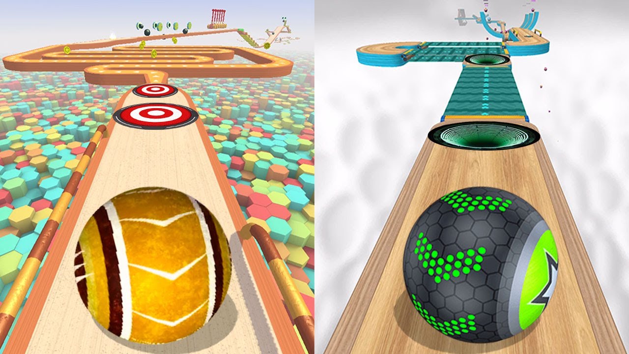 🏳️‍🌈 Going Balls VS Action Balls,Super Rolling Ball Race,GyroSphere Trails,Rollance Adventure Balls