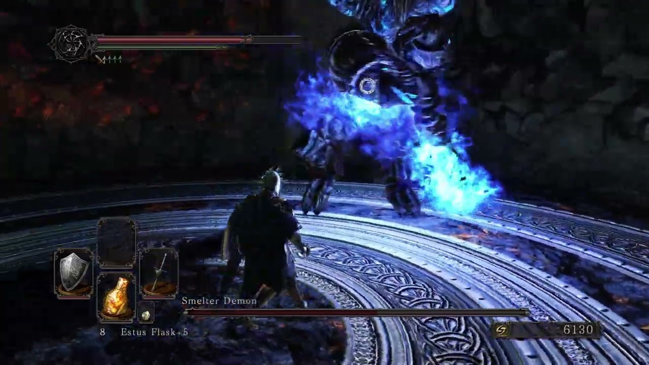 Dark Souls 2: Crown of the Old Iron King DLC - Part 3 - Blue Smelter Demon Boss Fight