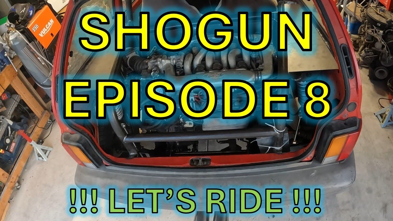Ford Shogun Build  - Episode 8. First Test Drive!!!!