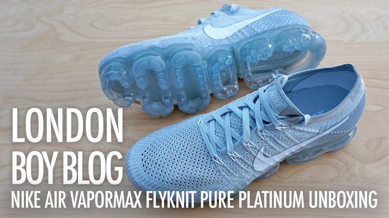 Nike Air Vapormax Pure Platinum Unboxing