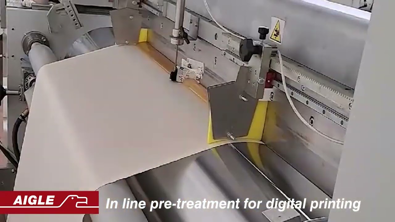 Coating system for digital pretreatment