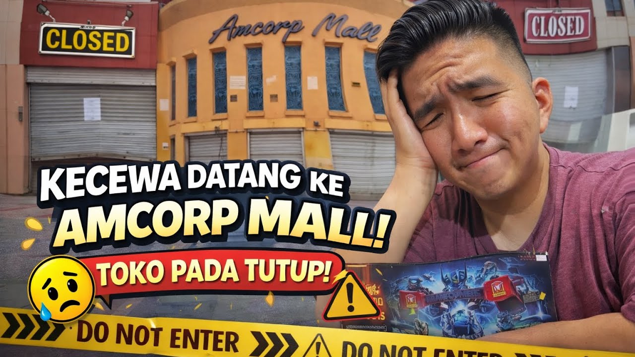 NIATNYA SURGA MAINAN ! REALITANYA ZONK 😭 - VLOG AMCOP MALL KUALA LUMPUR !