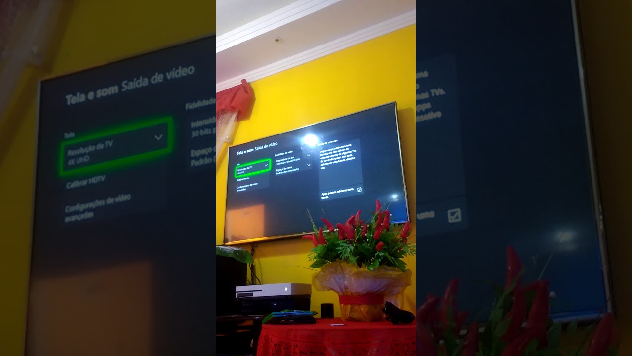 Configura Xbox one s na tv 4k