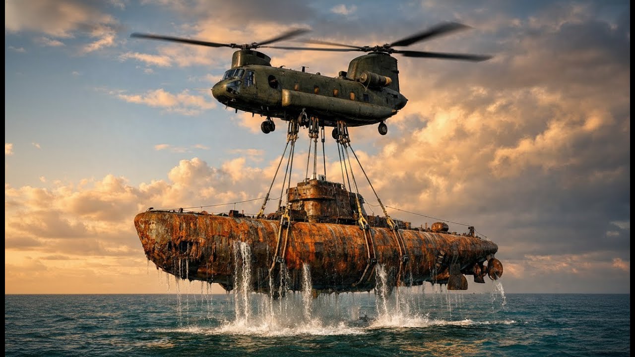 ASMR Restoration — Sunken U-Boat Submarine 90 Years on Ocean Floor to Steel Beast