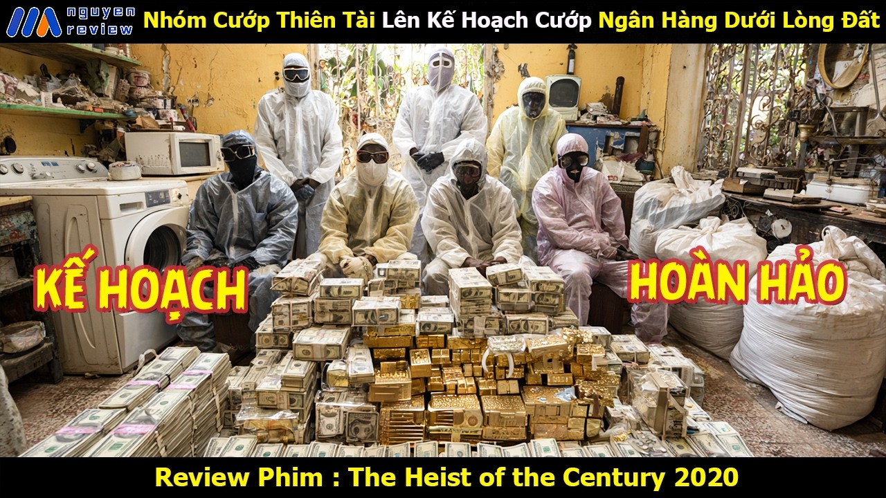[Review Phim] Nh&oacute;m Cướp Thi&ecirc;n T&agrave;i L&ecirc;n Kế Hoạch Cướp Ng&acirc;n H&agrave;ng Dưới L&ograve;ng Đất