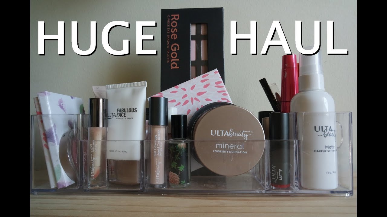 Huge ULTA Brand Makeup Haul! SO MANY THINGS D: