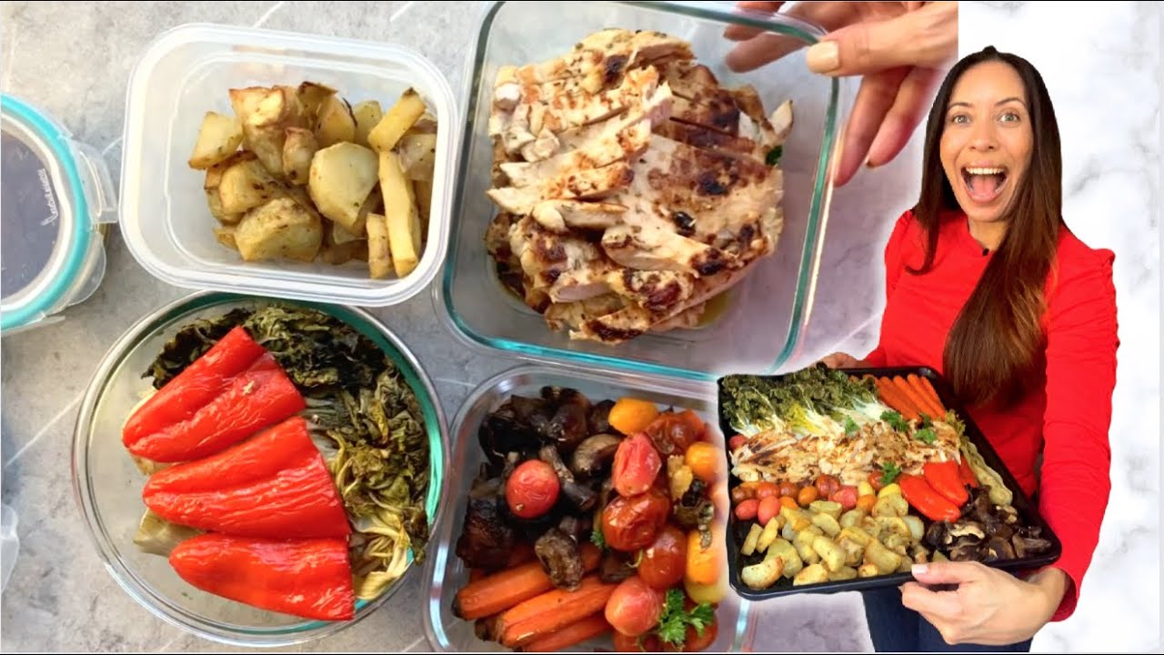 Meal prep- prepara 1 hora y Come rico  toda la semana