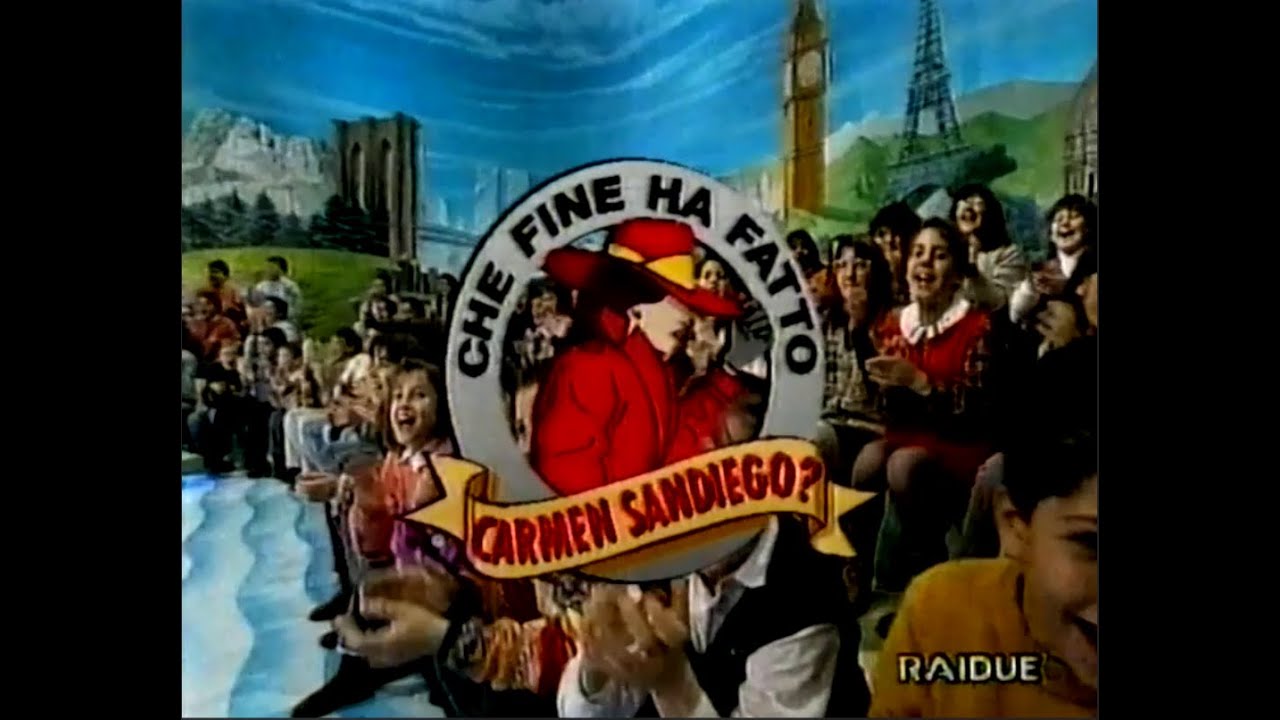 Che fine ha fatto Carmen Sandiego! PUNTATA COMPLETA! RAIDUE + Pubblicità anni 90 Domenica Disney