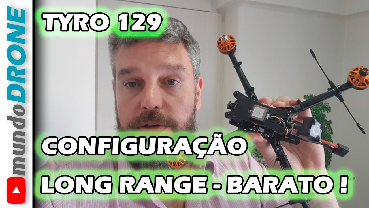CONFIGURANDO o DRONE RACER LONG RANGE BARATO com GPS