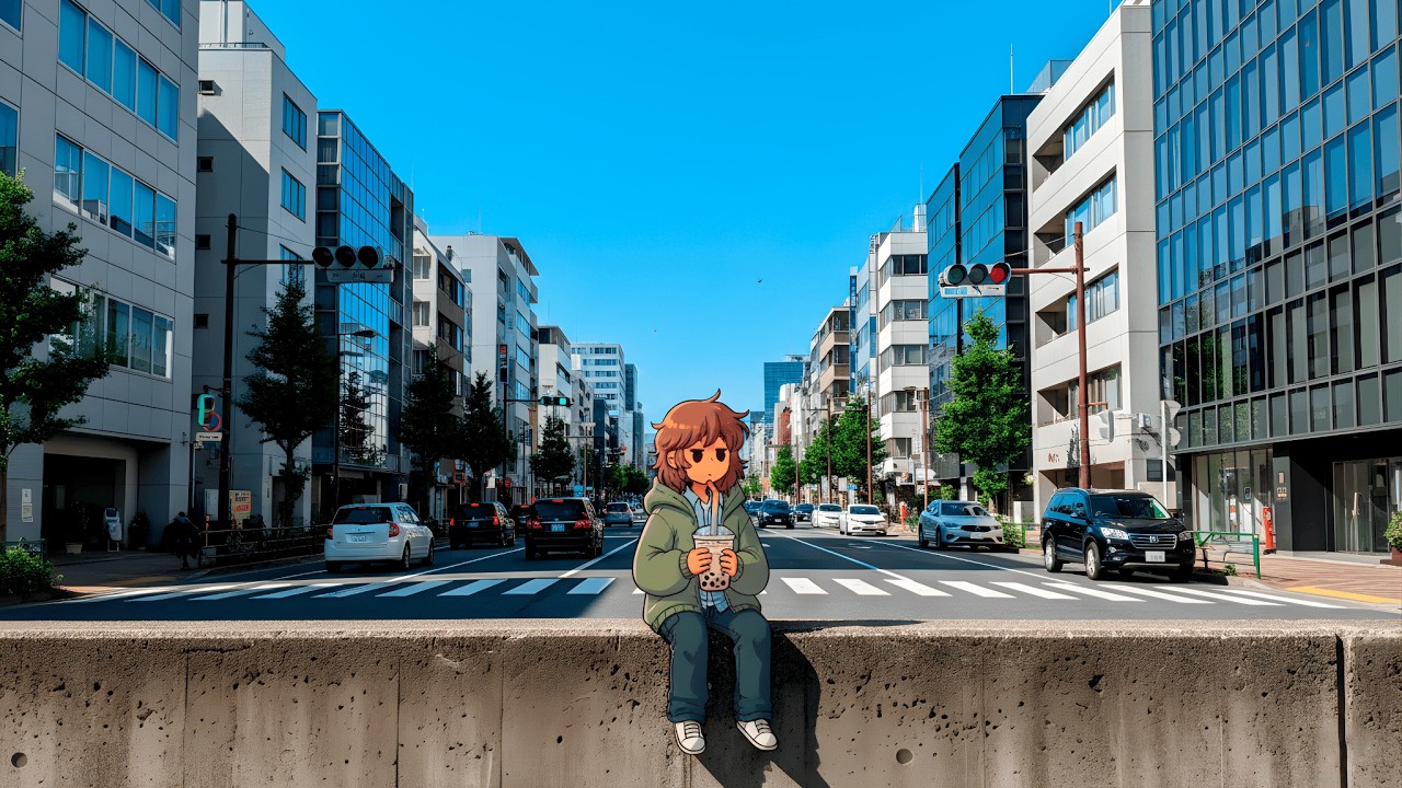 when the sun felt softer in japan