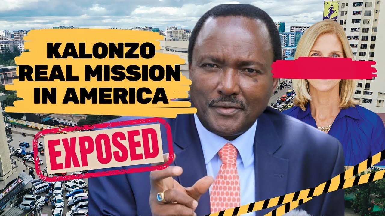 💥 LEAKED! Kalonzo’s SECRET US Mission EXPOSED — Why Ruto Is in FULL PANIC Mode Right Now