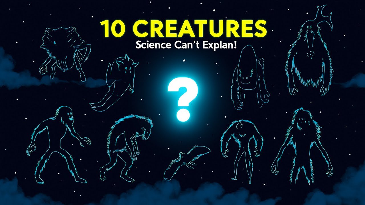 Top 10 Most MYSTERIOUS Creatures on Earth &ndash; Unexplained & Baffling