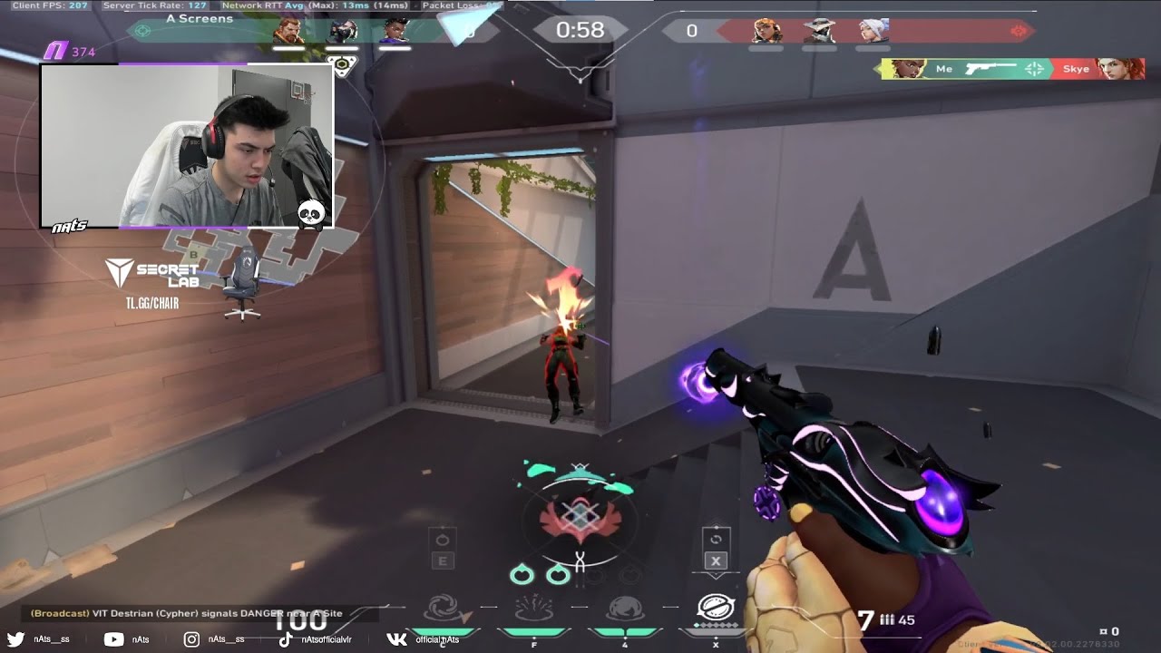 SPLIT! LIQUID NATS PRO ASTRA VALORANT RANKED GAMEPLAY [Full Match VOD]