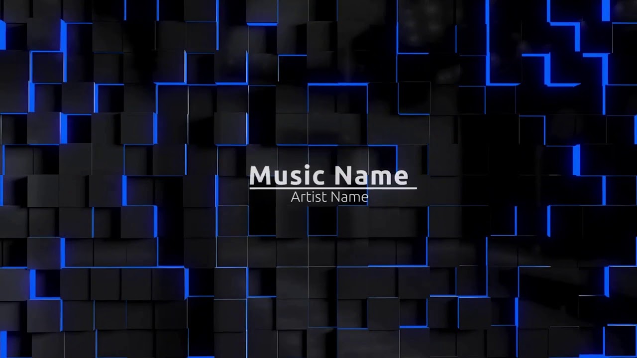 Music Visualizer - Neon
