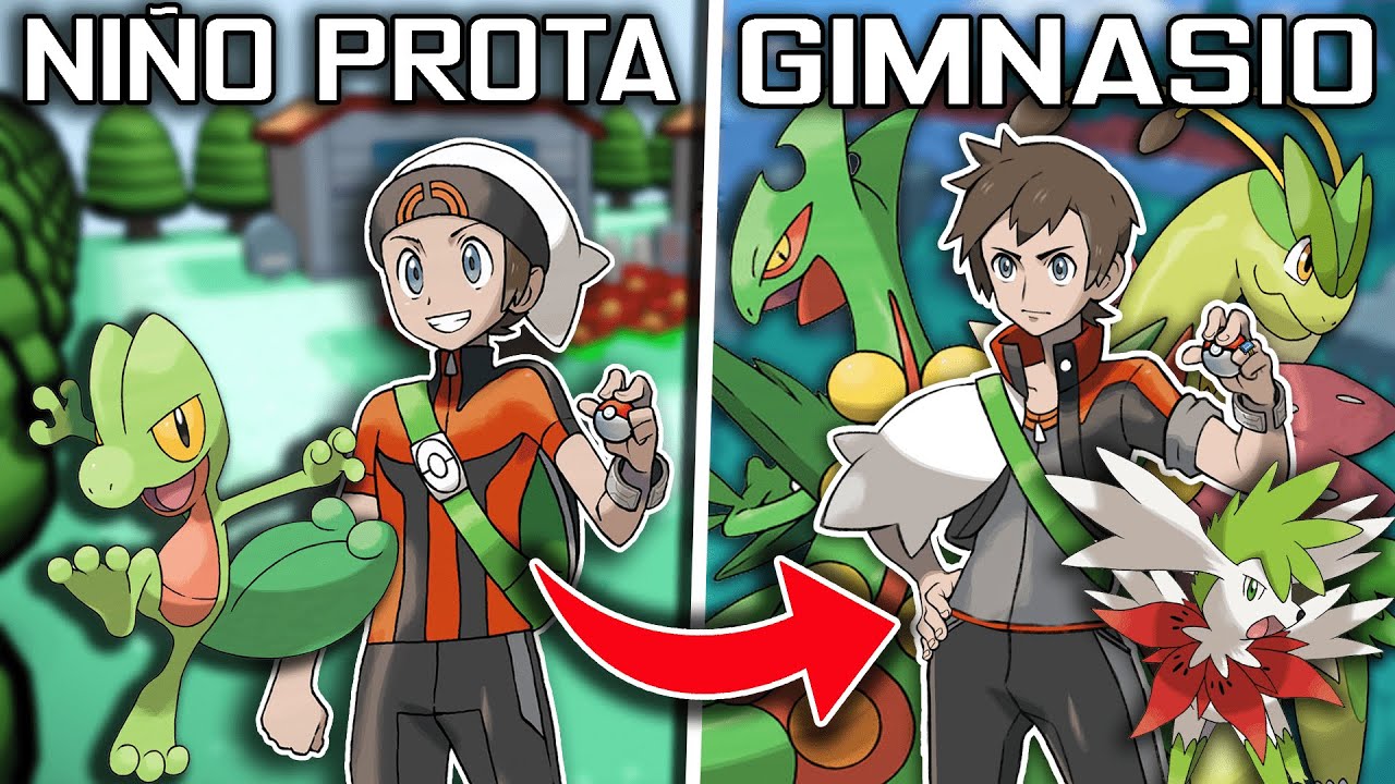 Si cada PROTAGONISTA de POKÉMON fuese LÍDER de GIMNASIO