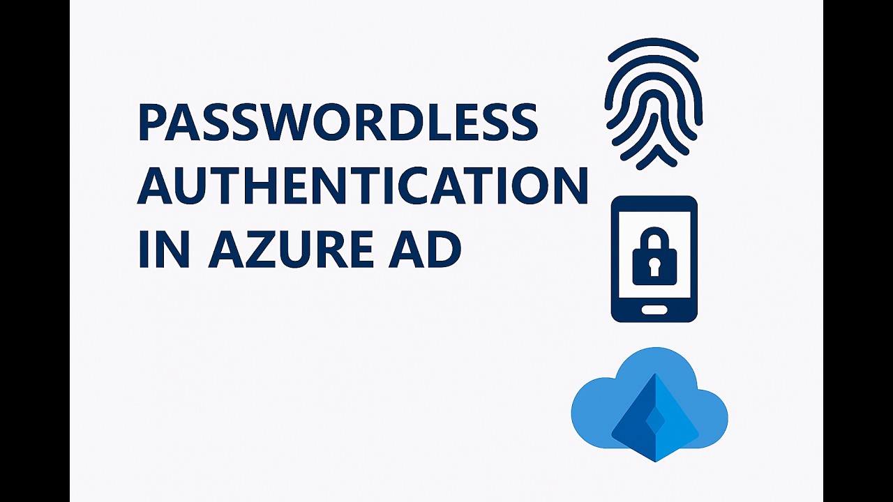 Enable PasswordLess Authentication in Azure AD