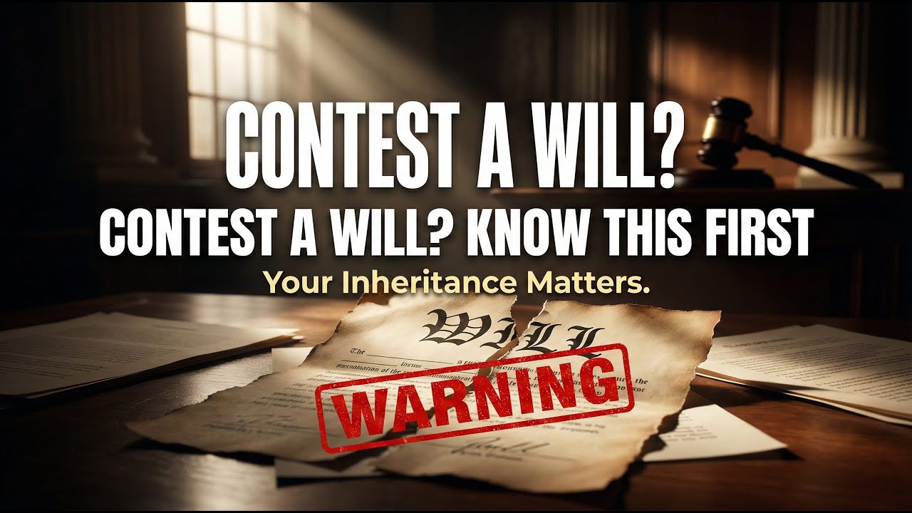 How to Contest a Will: When and How to File a Legal Challenge