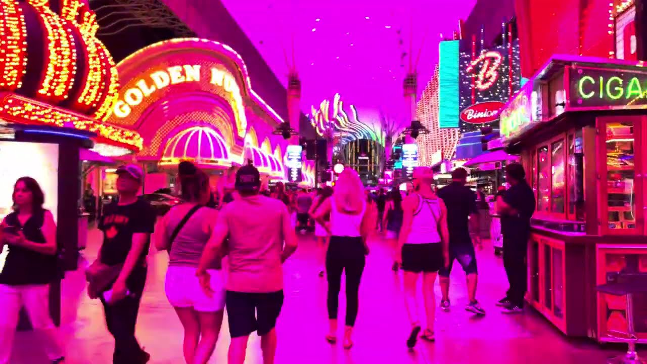 Viva Vision Light Show in Downtown Las Vegas