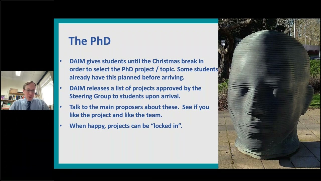 A PhD with the Centre of Excellence for Data Science, Artificial Intelligence and Modelling