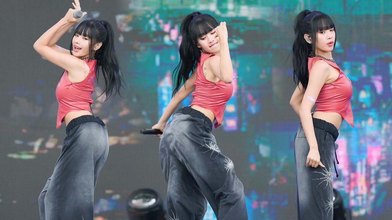 230916 나띠 NATTY 키스오브라이프 KISS OF LIFE '쉿 Shhh' 4K 60P 직캠 @전우마라톤 위문열차 by DaftTaengk
