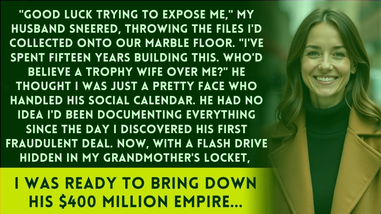 I Found Out My Husband’s Real Estate Empire Was a Scam—He Didn’t Know I Had Secret Recordings.
