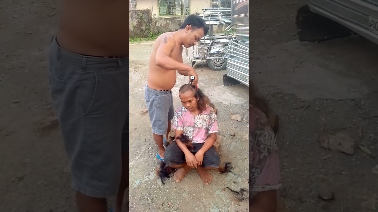 maraming salamat sa nag gupit sakin kaya po humaba buhok ko walang pera ako