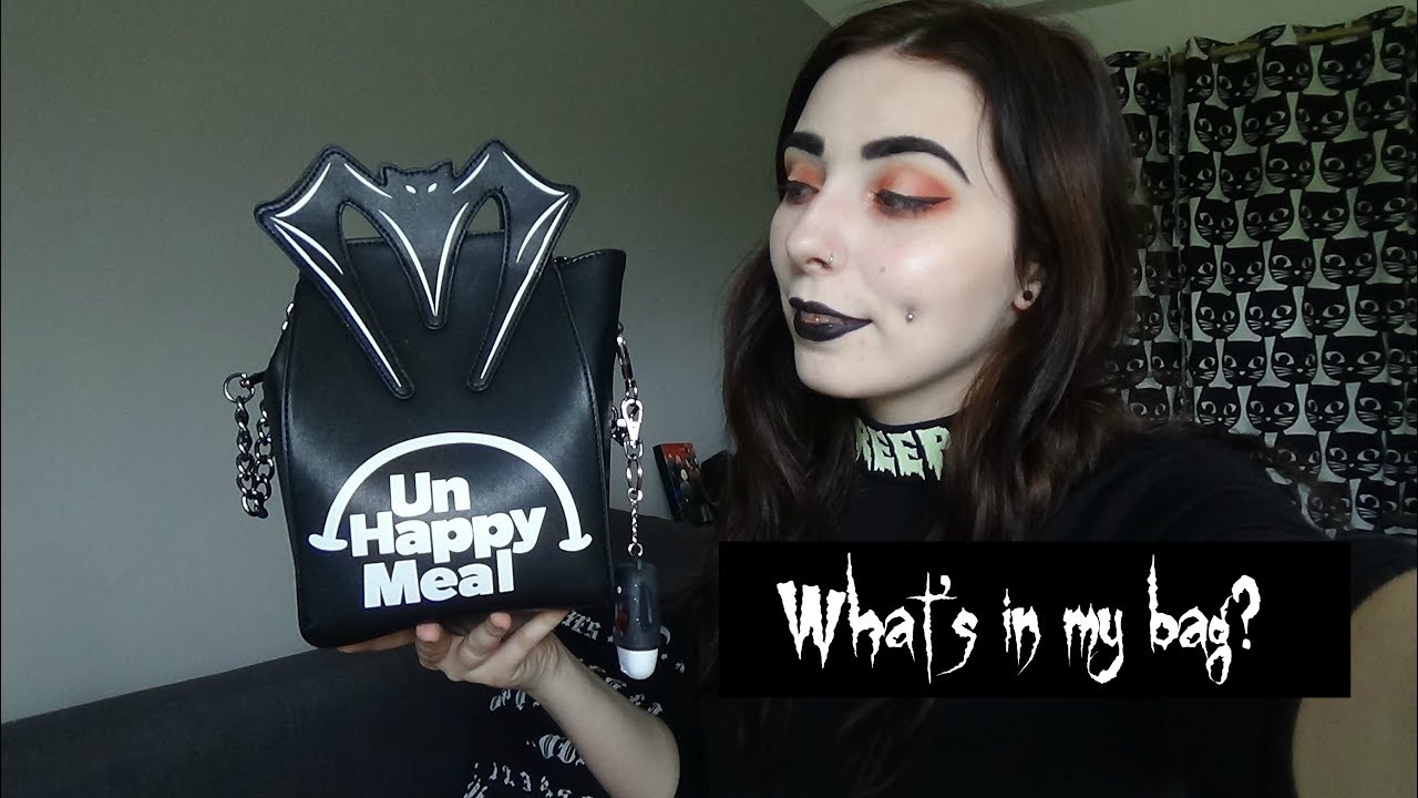 What's In My Bag | Goth Edition