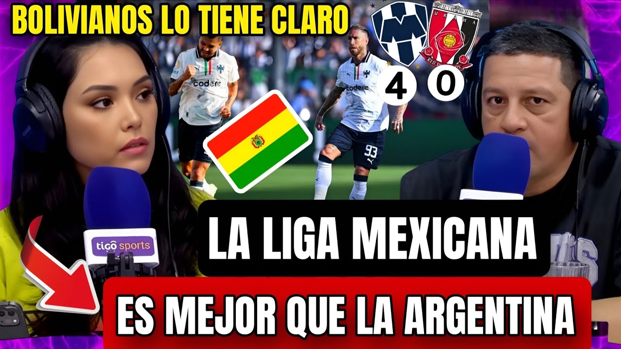 BOLIVIANOS SE RINDEN ANTE EL FÚTBOL MEXICANO