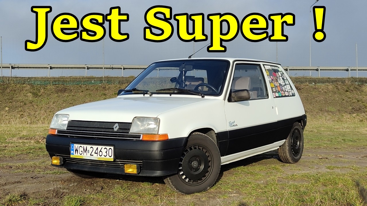 1986 Renault Super 5 - Wzór samochodu miejskiego