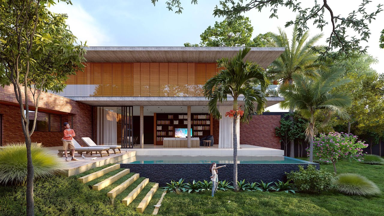 LUMION 12.5 RENDERING TUTORIAL #3 SUMMER HOUSE