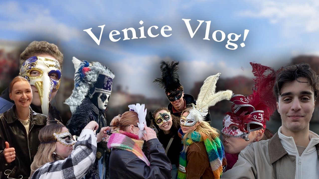 VENICE VLOG! - Surviving Carnevale (we tried)
