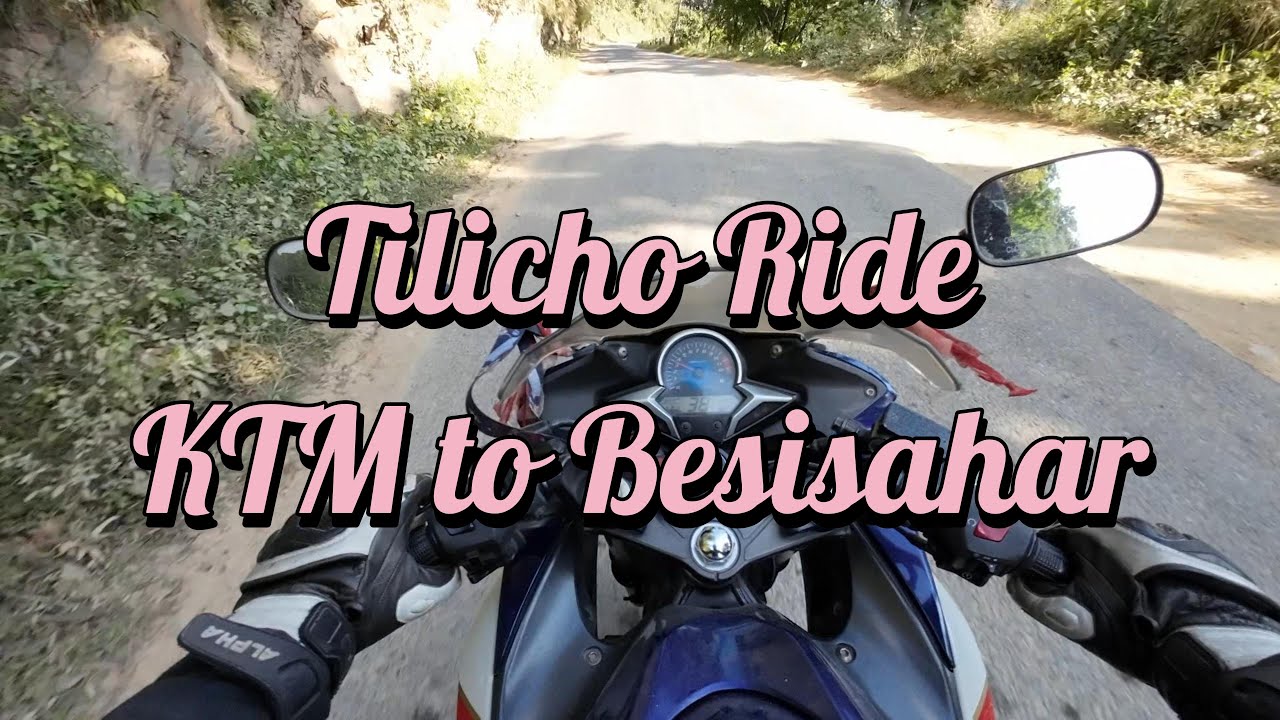 Ep 1: Kathmandu to Besisahar Ride (Day 1) on a Honda CBR250R Small Sport Bike