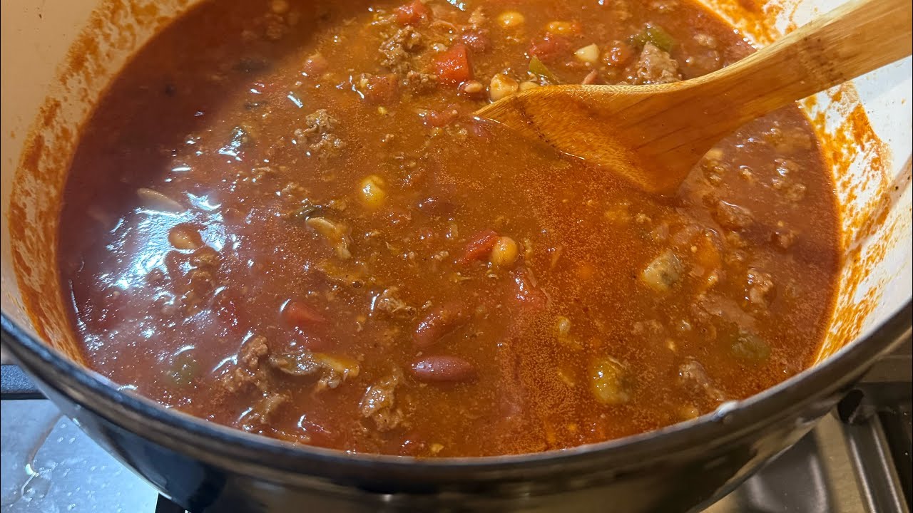 Homemade Deer Chili 