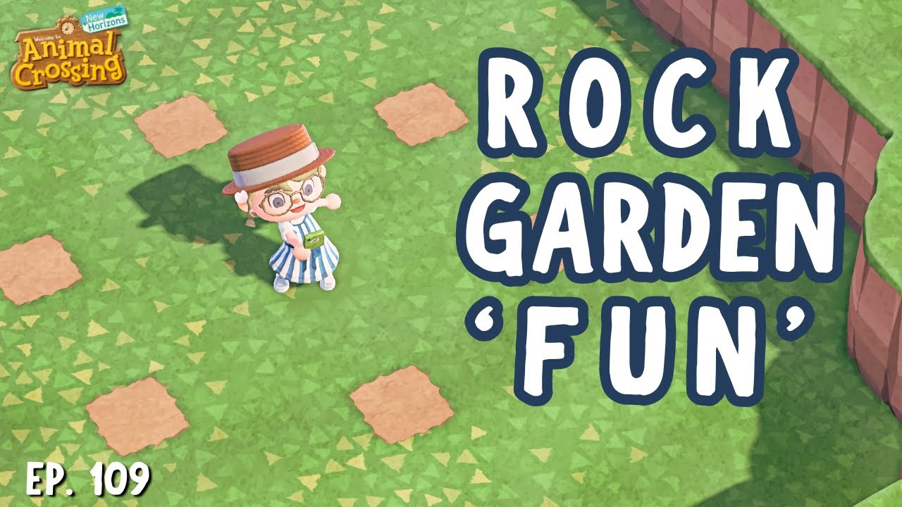 Can we make a ROCK GARDEN? 🌴 Let's Play ACNH #109