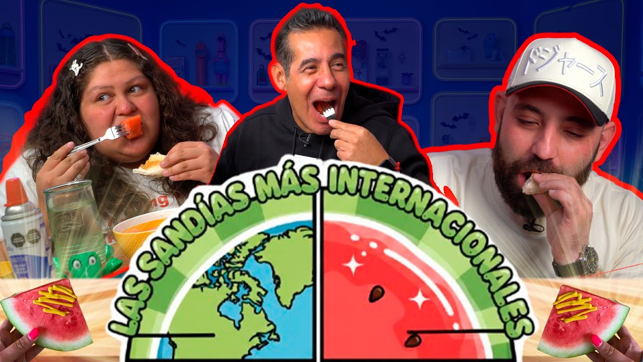 Así comen SANDÍA en todo el MUNDO ft. @YordiRosado