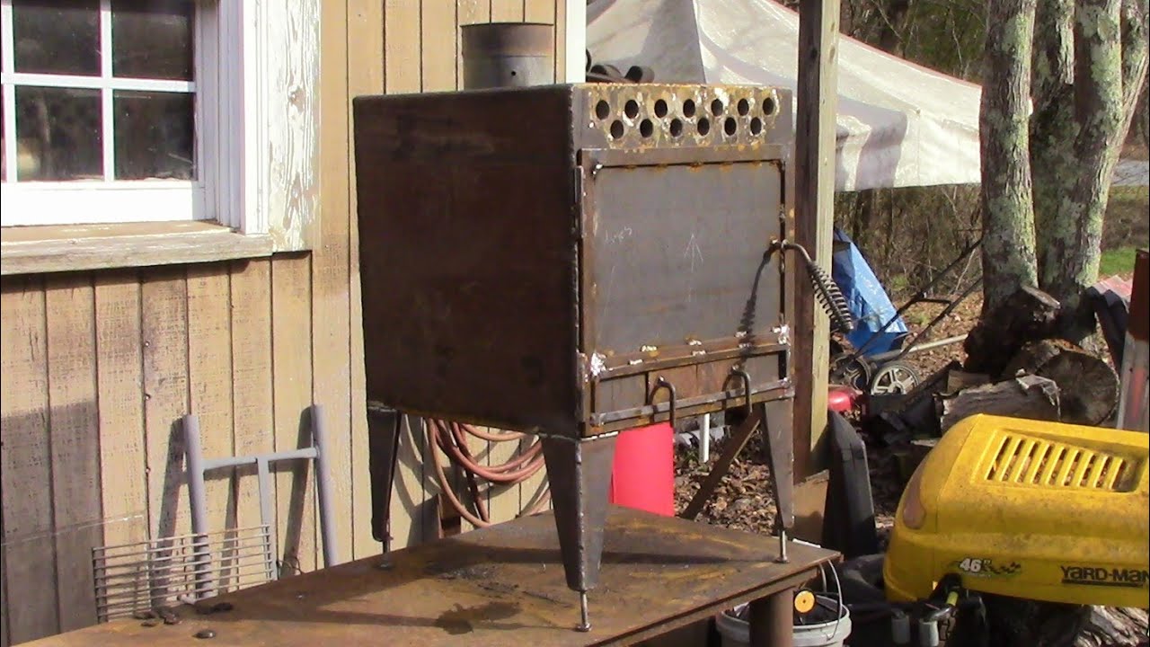 #171 Building a Woodburning Heater with a Blower Part 2