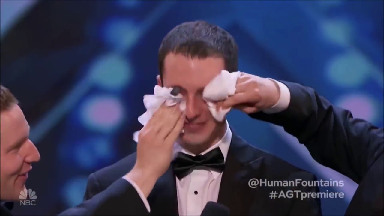 Human Fountains in America's Got Talent 2018
