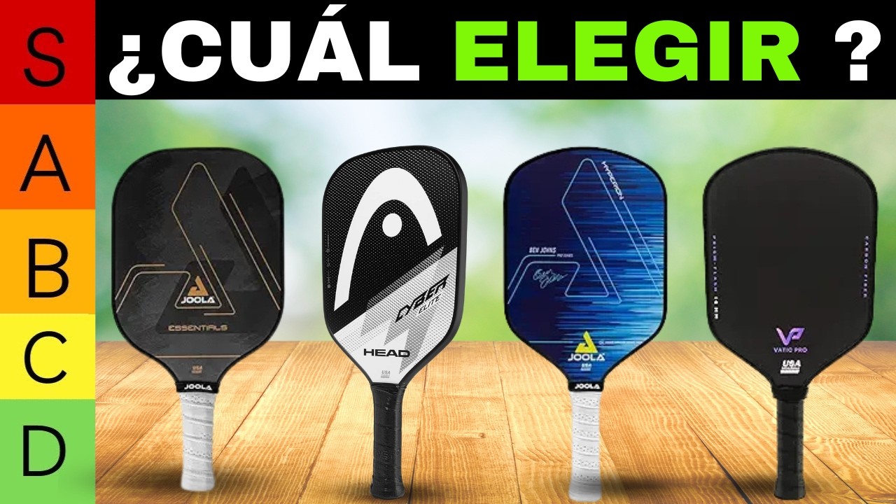 ✅ TOP 7 Mejores Palas de Pickleball [2026] 🏓 Calidad/Precio para Principiantes y Avanzados